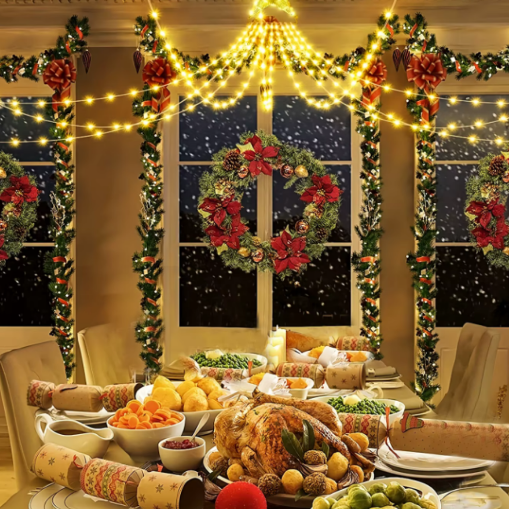 Guirnalda Solar en Cascada – 300 LED - Imagen 4